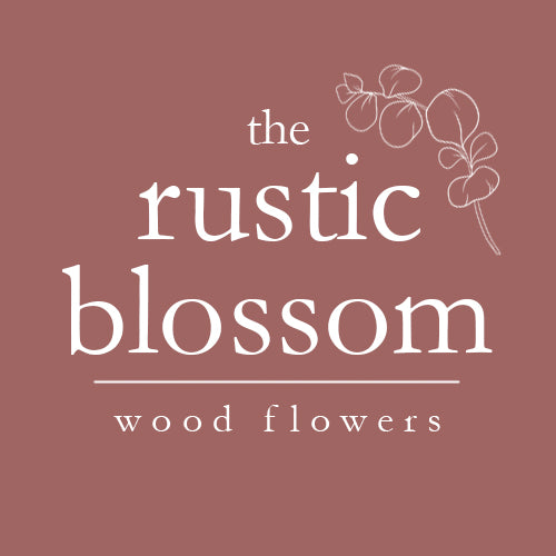 The Rustic Blossom- Wood Flowers